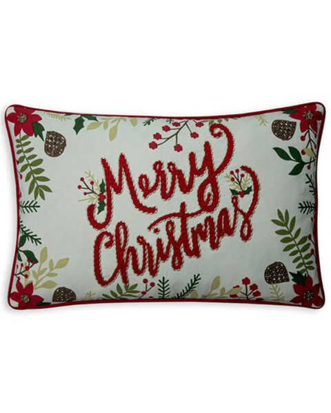 Myra Bag Merry Christmas Vintage Memories Pillow , Multi, hi-res
