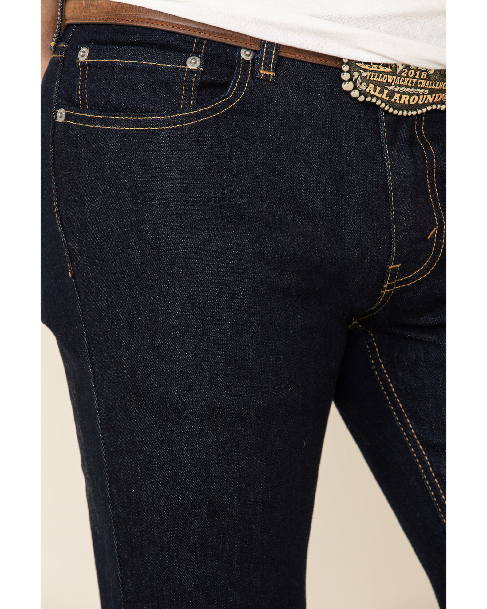 Image #3 - Levi's Men's 511 Dark Hollow Stretch Slim Fit Jeans, Indigo, hi-res
