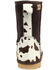 Image #5 - Superlamb Women's Turano Cow Print Real Hair-On Casual Pull On Boots - Round Toe, , hi-res