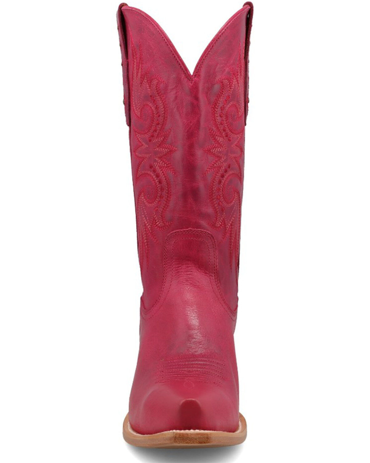 Image #4 - Black Star Women's Paradise Western Boot - Snip Toe, Fuchsia, hi-res
