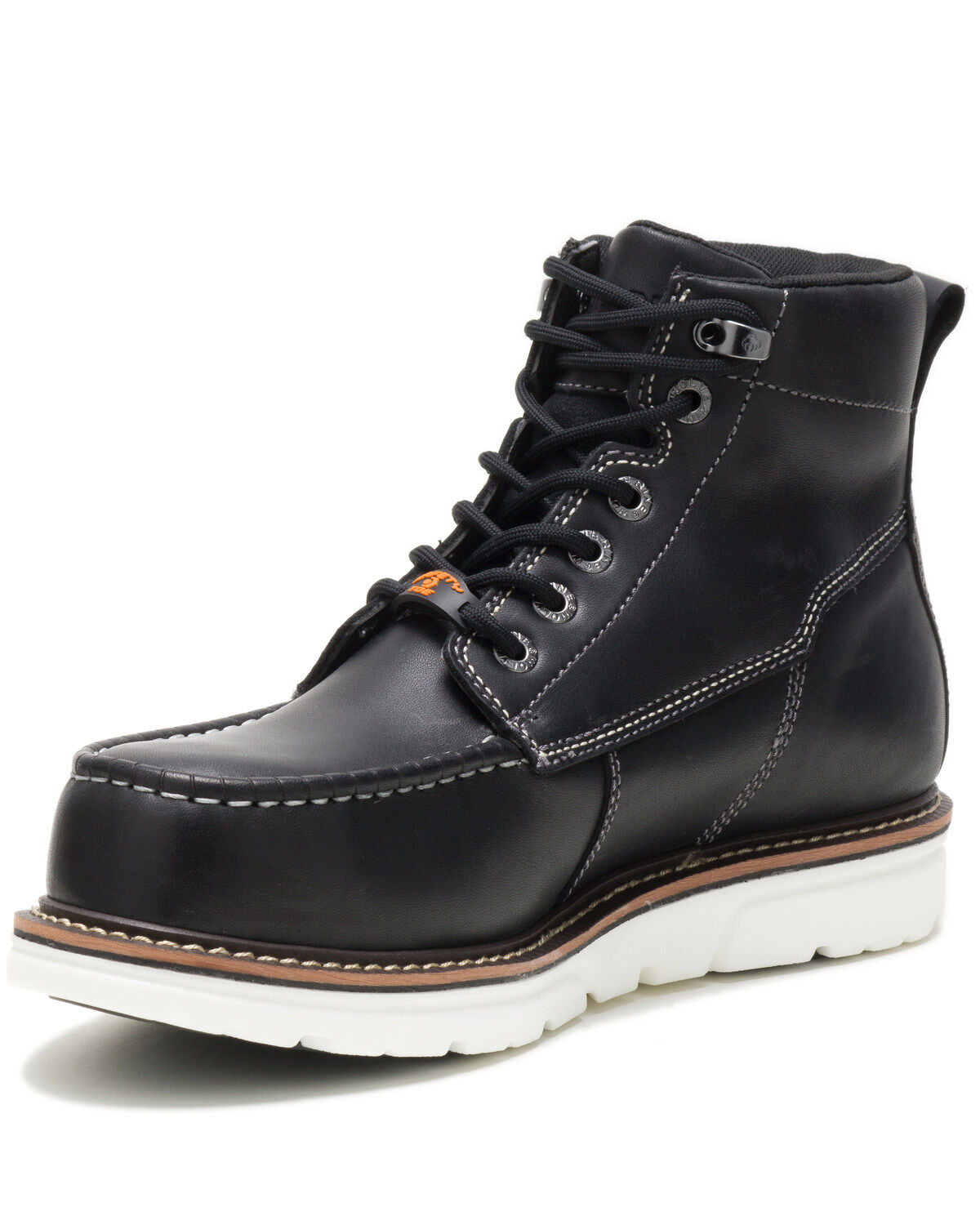 Image #3 - Wolverine Men's I-90 Durashocks Work Boots - Composite Toe, Black, hi-res