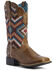 Image #1 - Ariat Women's Aztec Round Up Western Boots - Wide Square Toe, , hi-res