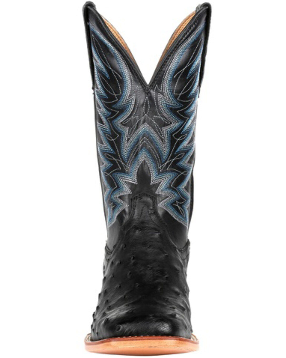 Image #5 - Durango Men's Full-Quill Ostrich Western Boots - Square Toe, , hi-res