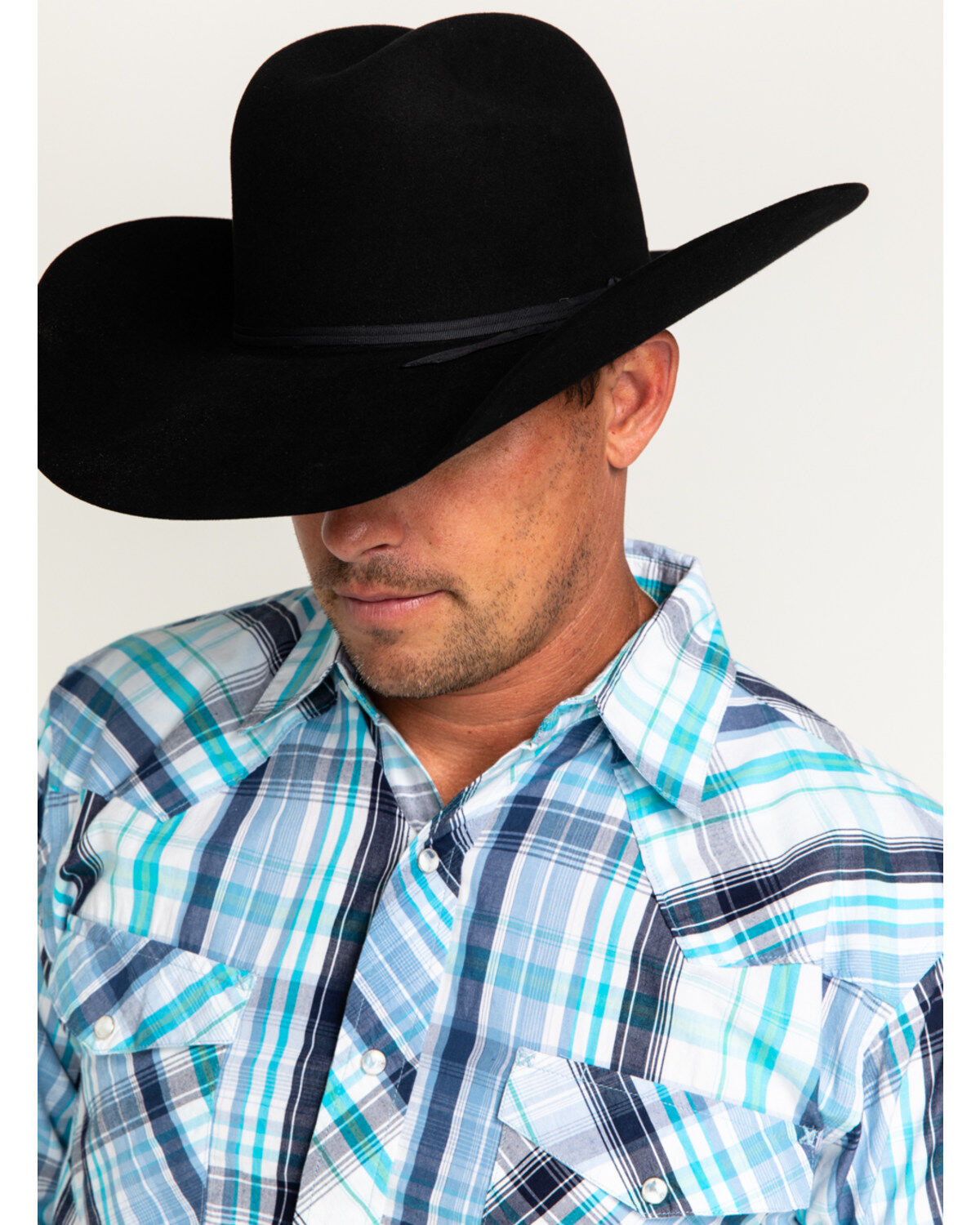 Image #5 - Cody James® Men's 3X Mesquite Pro Rodeo Wool Hat, Black, hi-res