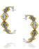 Image #1 - Montana Silversmiths Women's Southwestern Hoop Earrings, Silver, hi-res