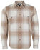 Image #1 - Mountain Khakis Men's Noda Plaid Print Long Sleeve Button-Down Flannel Shirt, Cream, hi-res