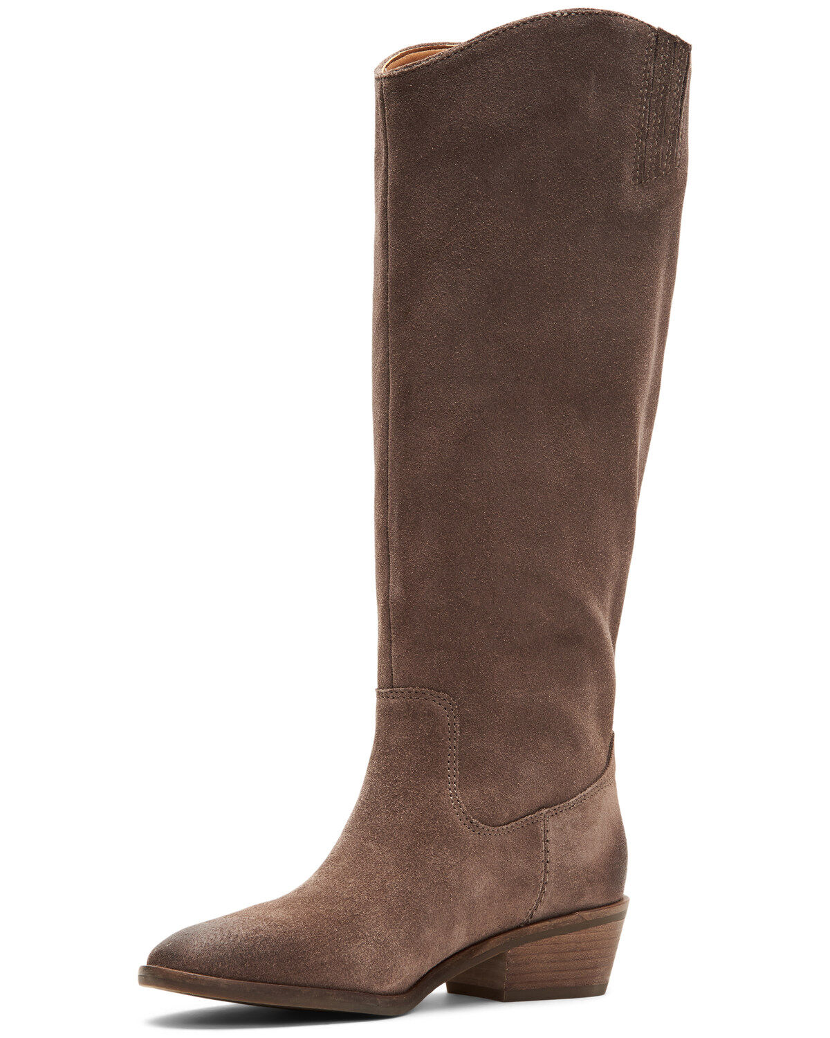 frye suede cowboy boots