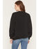 Image #4 - Gameday Women's Oklahoma State Cowboys Helmet Embroidered Graphic Crewneck, Black, hi-res