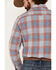 Image #5 - Flag & Anthem Men's Rosburg Plaid Long Sleeve Western Shirt, Indigo, hi-res