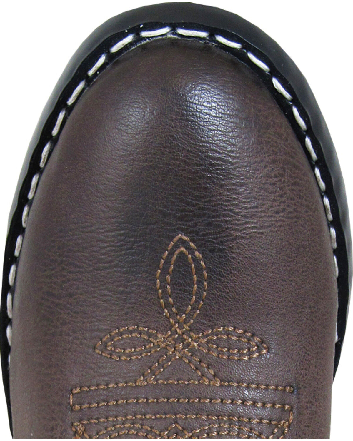 Image #2 - Smoky Mountain Toddler Girls' Monterey Western Boots - Round Toe, Brown, hi-res