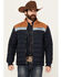 Image #1 - Hooey Men's Colorblock Packable Puffer Jacket, Navy, hi-res
