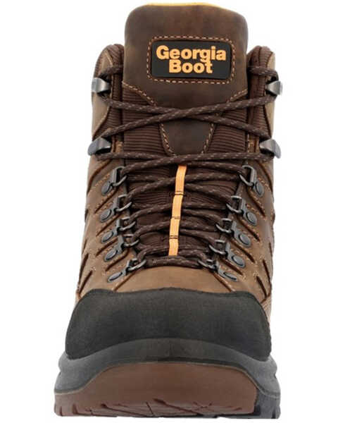 Image #4 - Georgia Boot Men's OT Waterproof Lace-Up Hiking Work Boots, Brown, hi-res