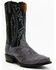 Dan Post Men's Exotic Ostrich Leg Western Boots - Snip Toe , Grey, hi-res