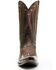 Image #4 - Corral Men's Embellished Overlay Western Boots - Snip Toe, Chocolate, hi-res