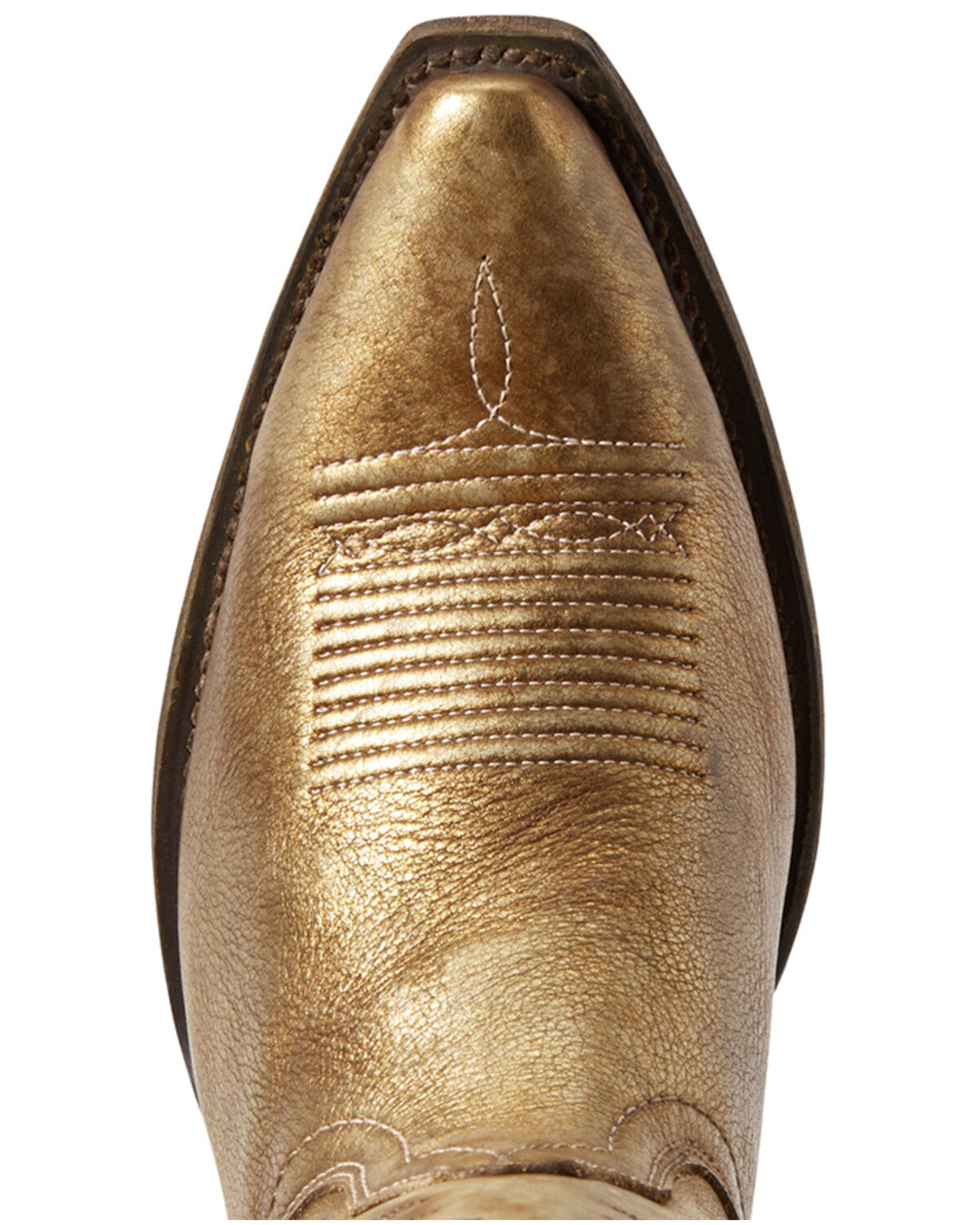 Image #4 - Ariat Women's Tailgate Gold Western Boots - Snip Toe, , hi-res