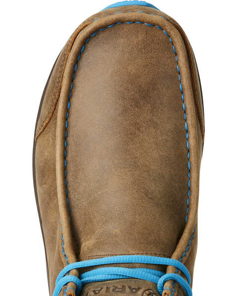 Image #8 - Ariat Men's Spitfire Shoes - Moc Toe, Dark Brown, hi-res