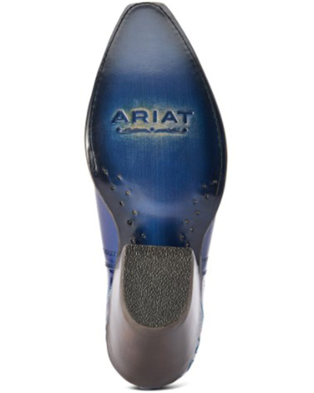 Image #5 - Ariat Women's Dixon Sin City Western Booties - Snip Toe, Blue, hi-res
