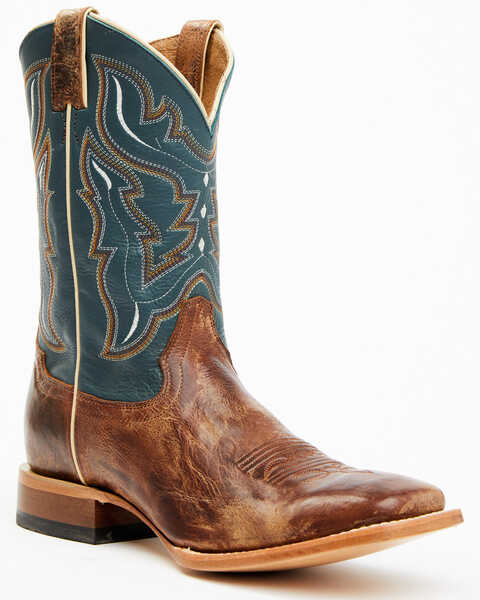 Cody James® Men's Square Toe Western Boots, Navy, hi-res