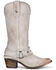 Image #2 - Circle G Women's White Harness Western Boots - Pointed Toe, , hi-res