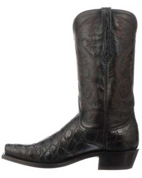 Image #3 - Lucchese Men's Rio Exotic Gator Western Boots - Square Toe, , hi-res
