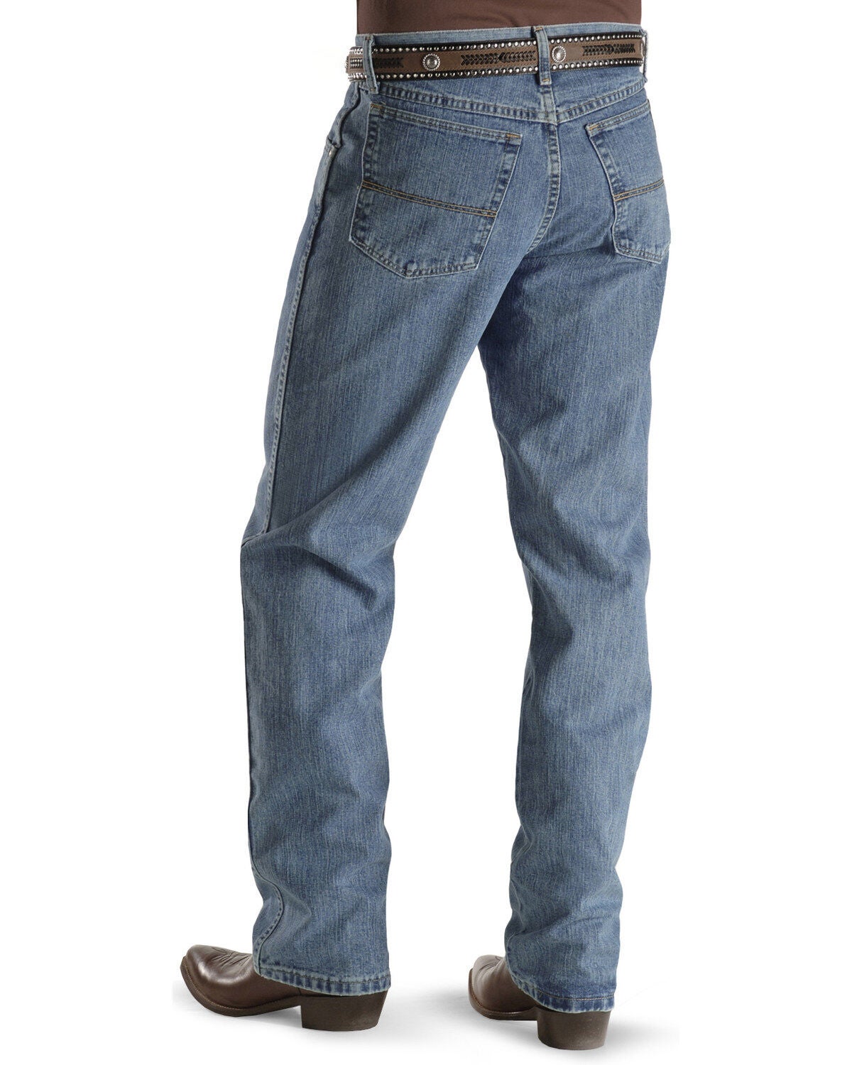 Image #1 - Wrangler 20X Men's Relaxed Fit Jeans, Antique Blue, hi-res