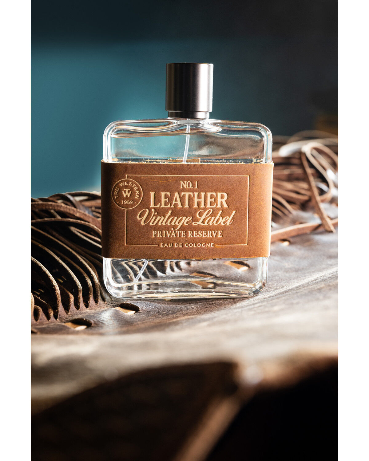 Image #5 - Tru Fragrances Men's No. 1 Leather Vintage Label Private Reserve Eau de Cologne, No Color, hi-res