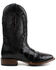 El Dorado Men's American Alligator Exotic Western Boots - Broad Square Toe, Chocolate, hi-res