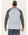 Image #4 - Cody James FR Men's Long Sleeve Baseball Work T-Shirt, Bright Blue, hi-res