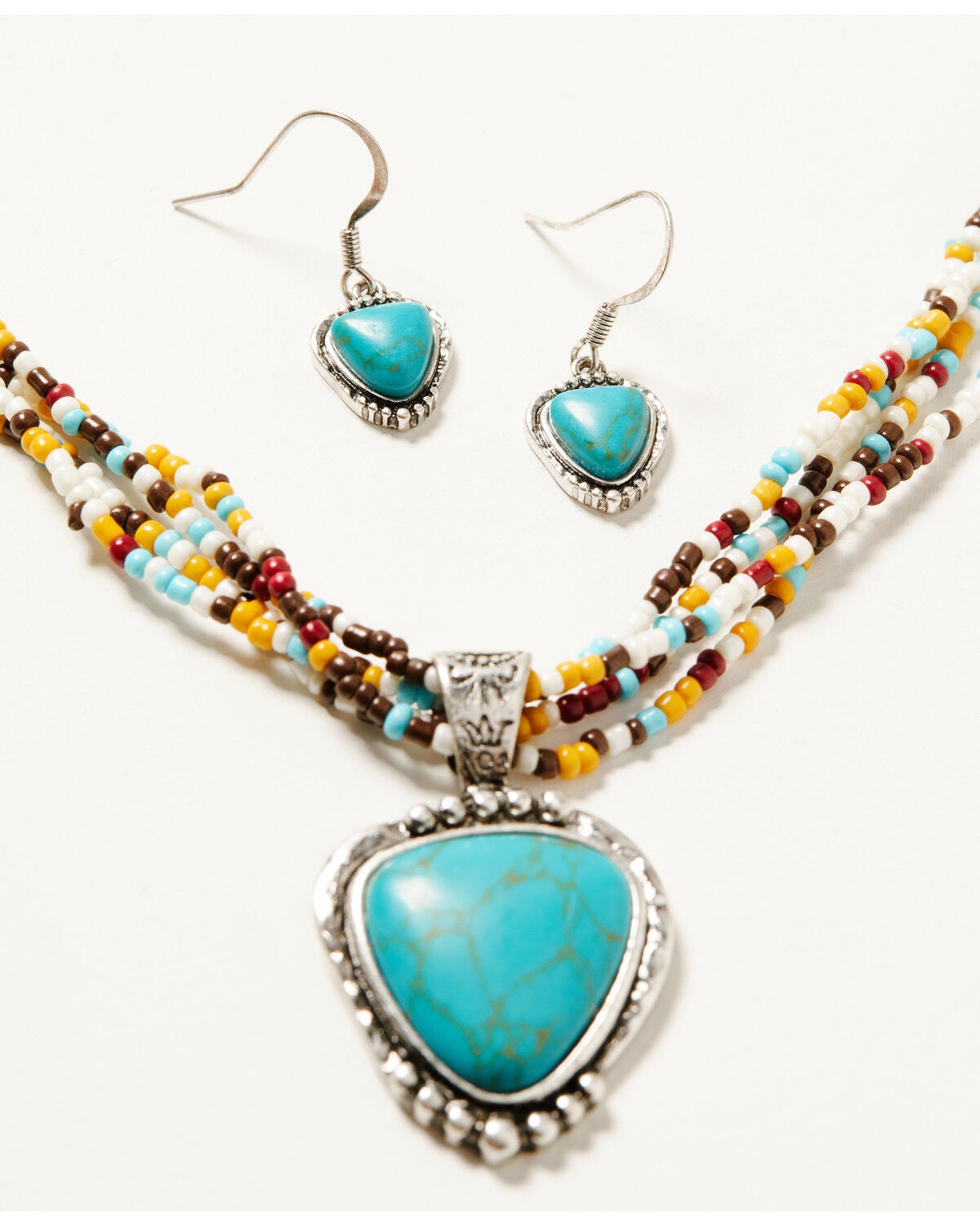 Image #2 - Shyanne Women's Frontier Antique Silver Jewelry Set - 2 Piece, Silver, hi-res