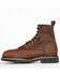 Cody James Men's 8" Lace-Up Kiltie Work Boots - Composite Toe, Brown, hi-res