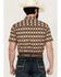 Image #4 - Gibson Men's Ombre Swirl Print Short Sleeve Button-Down Western Shirt, Brown, hi-res