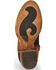Image #5 - Corral Women's Lamb Abstract Boots - Round Toe, Chocolate, hi-res