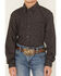 Image #3 - Cinch Boys' Paisley Print Button-Down Western Shirt, Charcoal, hi-res