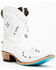 Image #1 - Lane Women's Cossette Western Booties - Snip Toe, White, hi-res