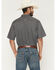 Image #4 - Ariat Men's Tru Printed Short Sleeve Button-Down Western Shirt, Black, hi-res