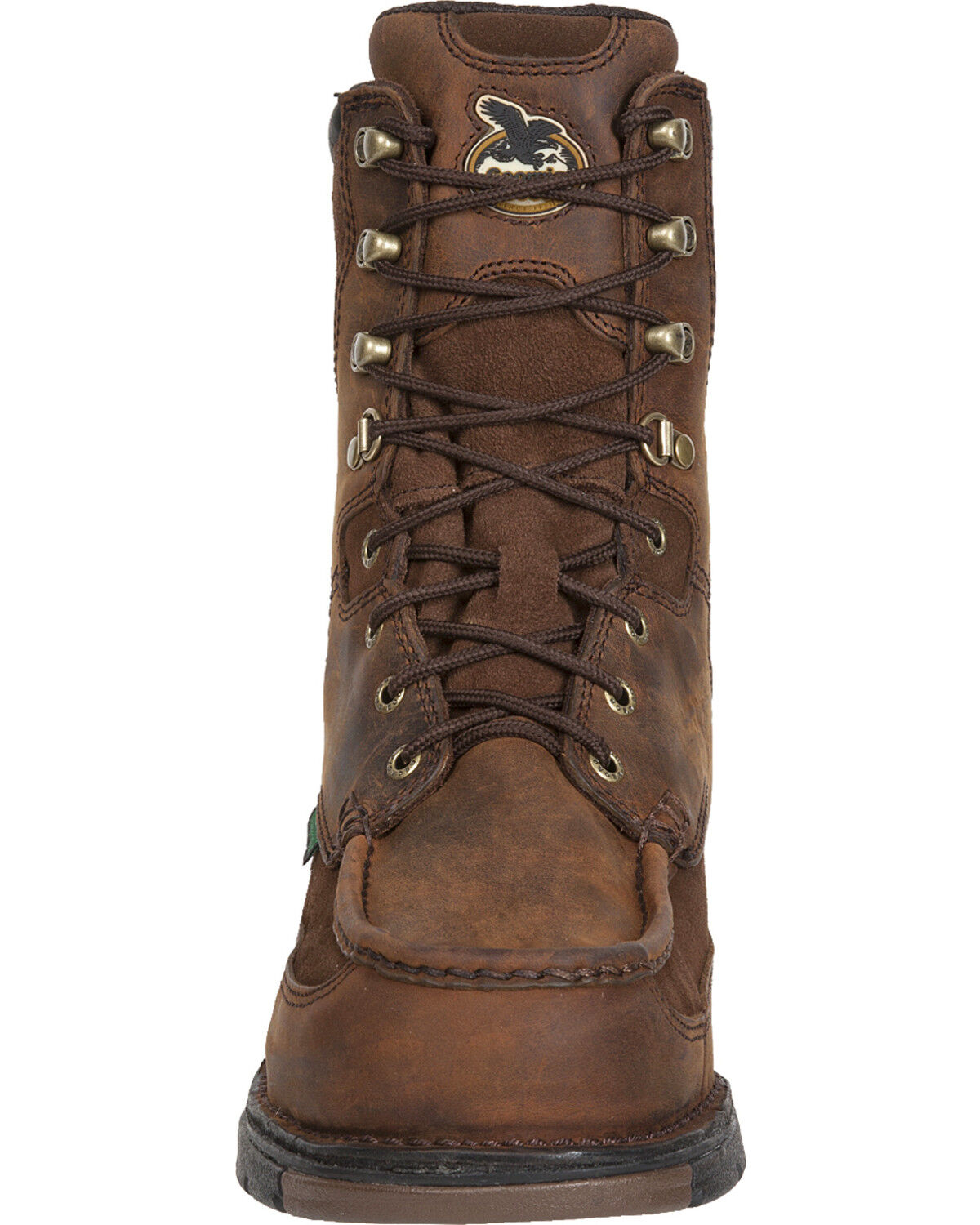 Image #4 - Georgia Men's Waterproof Athens Work Boots, Brown, hi-res
