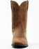 Image #4 - Cody James Cush Core® Men's Highland Roper Western Boots - Round Toe, Tan, hi-res
