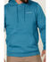 Columbia Men's Teal Basic Logo Graphic Hooded Sweatshirt , Teal, hi-res