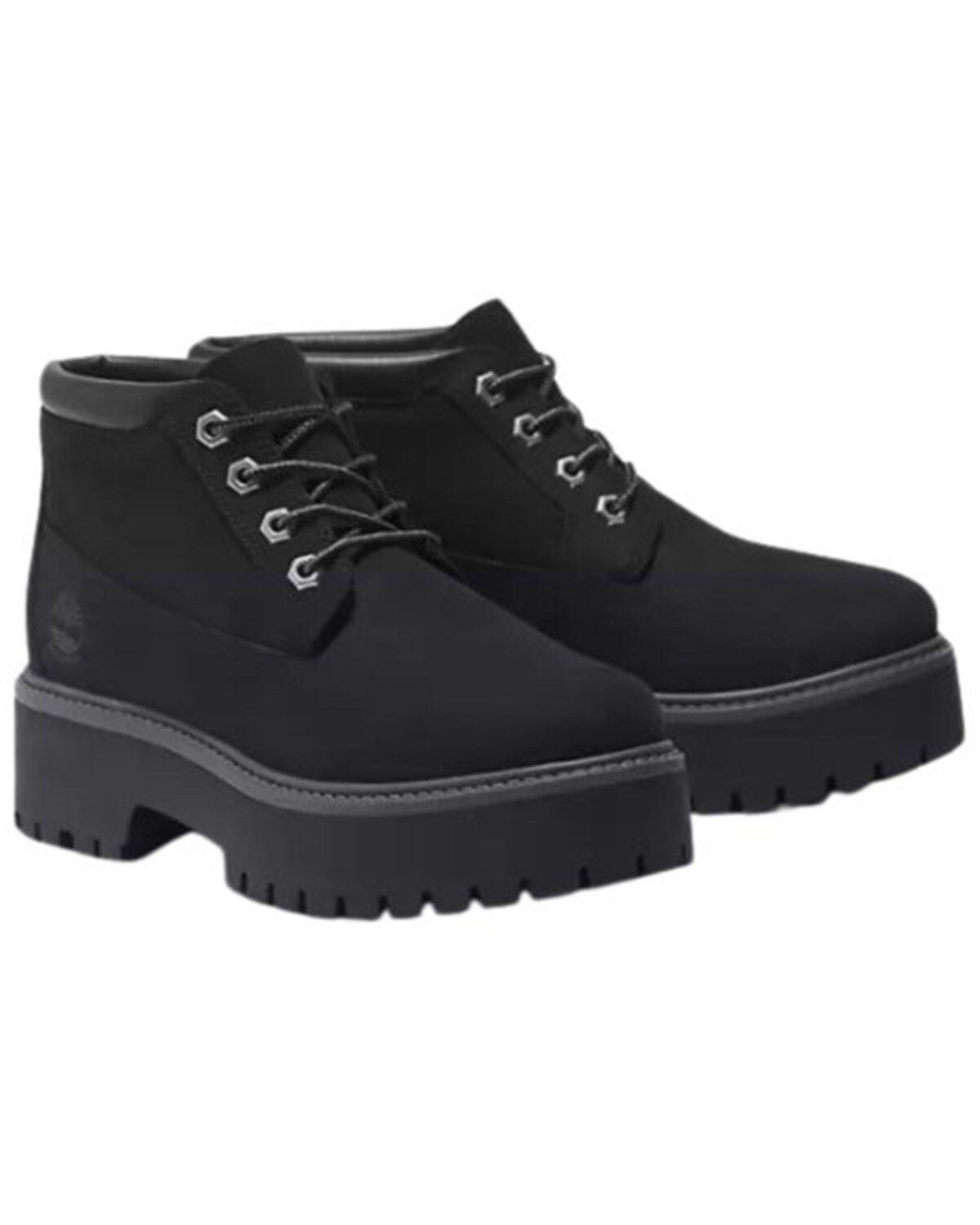 Timberland Women's Stone Street Platform Waterproof Boots - Soft Toe, Jet Black, hi-res