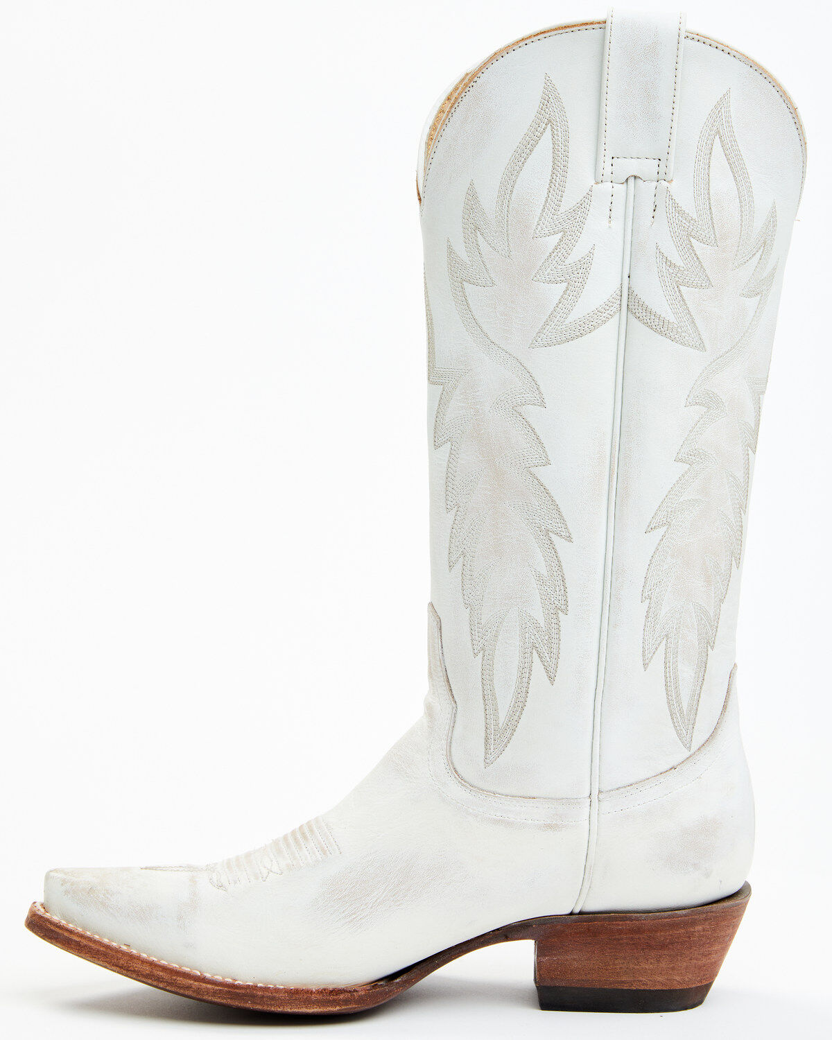 Image #3 - Idyllwind Women's Wheeler Warm Western Boot - Snip Toe, White, hi-res