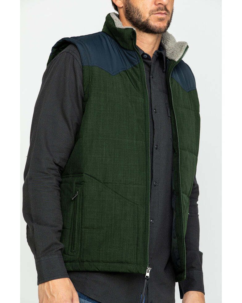 Cody James Core Men's Southerner Two Tone Puffer Vest ...
