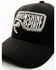 Image #2 - Moonshine Spirit Men's Skeletal Snake Baseball Cap, Black, hi-res