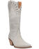 Image #1 - Dingo Women's Talkin Rodeo Western Boots - Snip Toe, Off White, hi-res