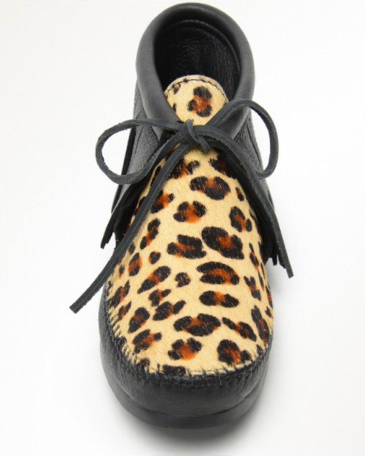 minnetonka full leopard moccasins