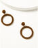 Image #1 - Shyanne Women's Desert Boheme Beaded Earrings, Gold, hi-res