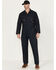 Image #1 - Dickies Men's Deluxe Blended Long Sleeve Coverall, Navy, hi-res