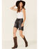 Lee Women's Vintage Modern Dad Shorts, Black, hi-res