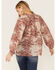 Image #3 - Revel Women's Floral Long Sleeve Peasant Top, , hi-res