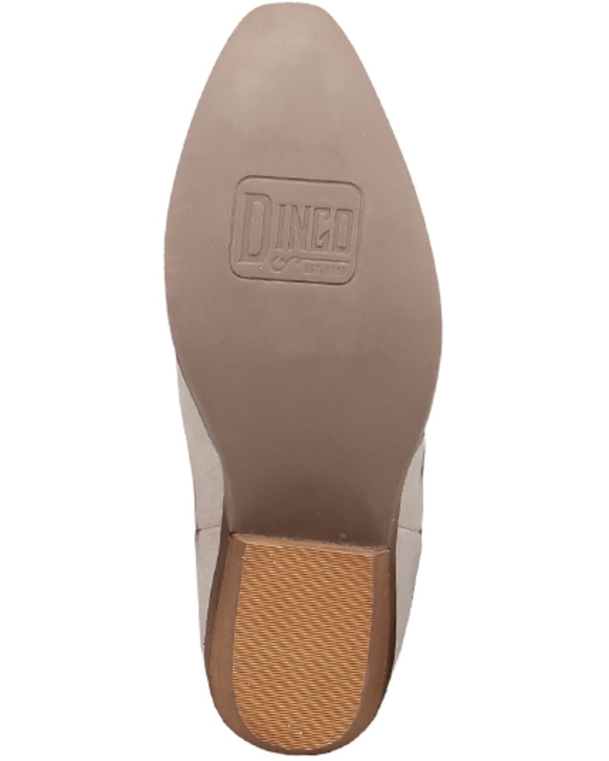Image #7 - Dingo Girls' Wild Child Suede Fringe Western Boots - Snip Toe, White, hi-res