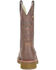 Image #5 - Double H Men's 11" Wide Square Composite Western Work Boots, Brown, hi-res